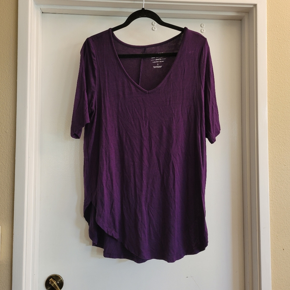 Torrid super soft knits t shirt in jewel tones - Picture 2 of 3